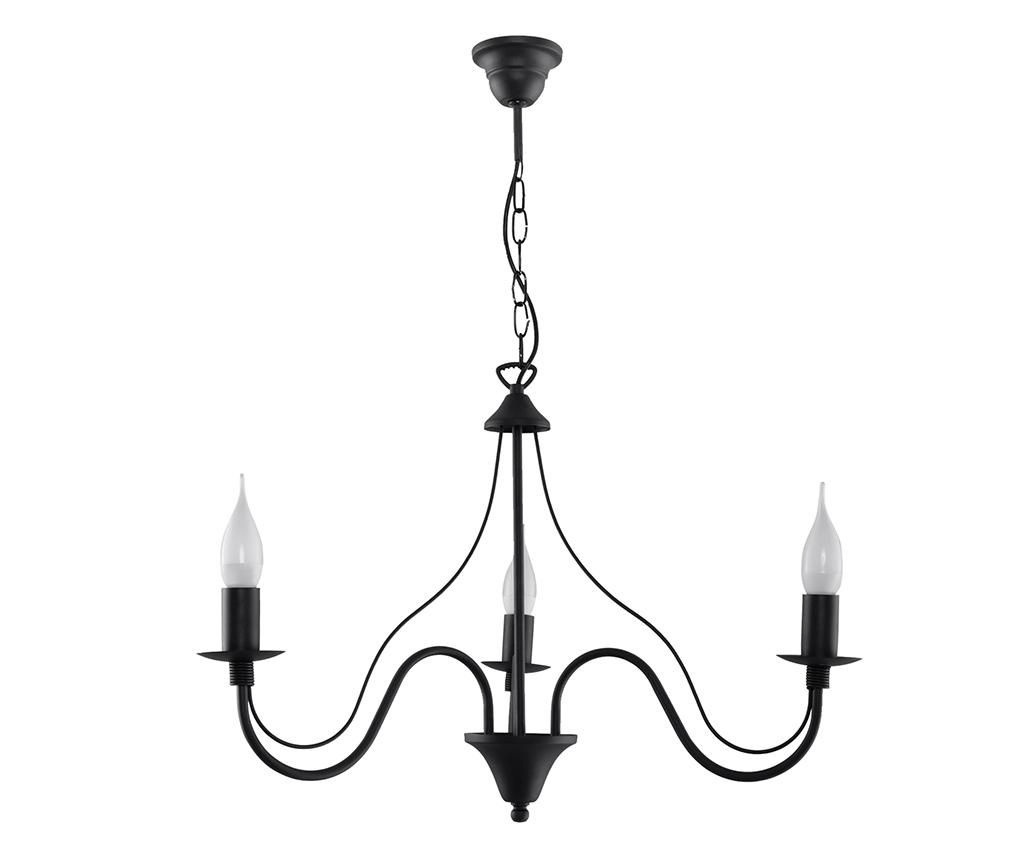 Candelabru Fiorano Three Black – Nice Lamps, Negru Nice Lamps